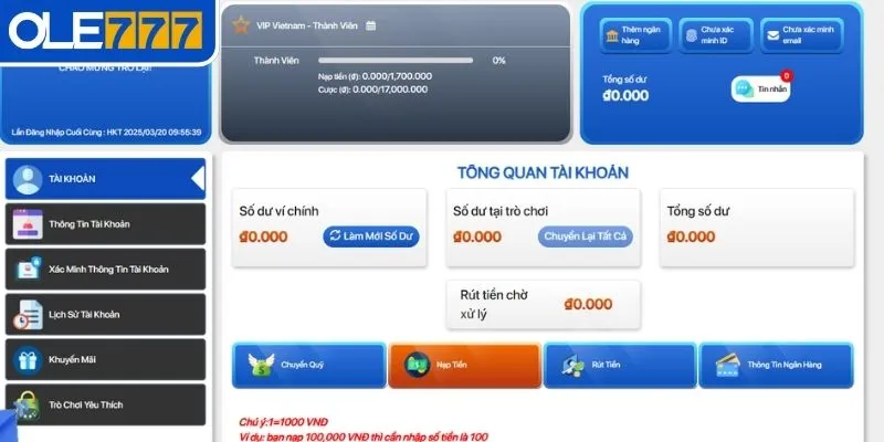 An toàn cho các giao dịch tài chính tại địa chỉ 