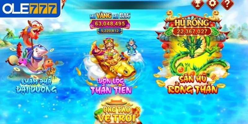 Điểm khác biệt làm nên sức hút của Bắn cá Tỷ Phú Đại Dương