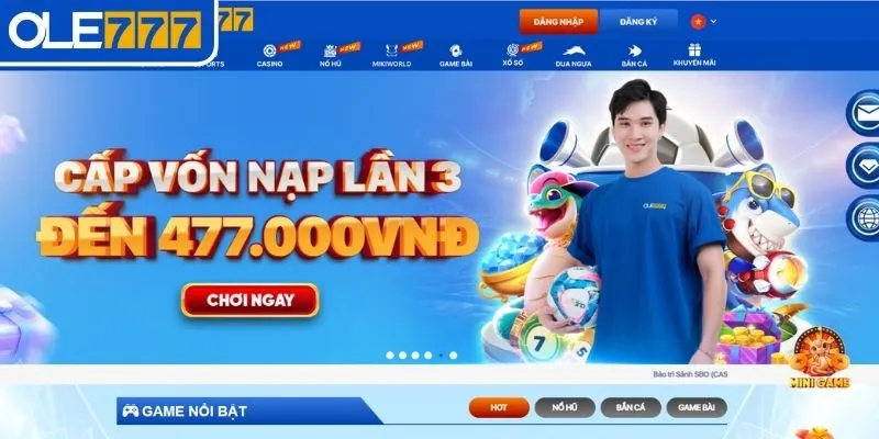 Hướng dẫn những thao tác đăng nhập OLE777 cụ thể